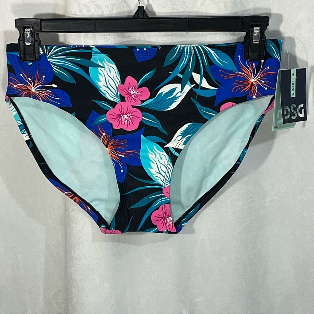 DSG‎ Floral/Tropic Bottoms Swimwear Size Medium NWT